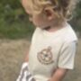 Going Places Kids Graphic Organic T Shirt, thumbnail 3 of 4