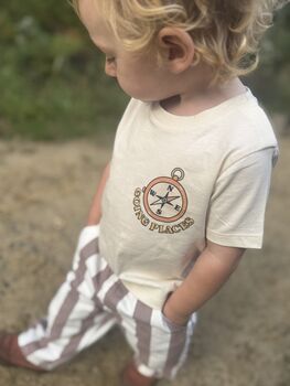 Going Places Kids Graphic Organic T Shirt, 3 of 4