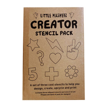 Creative Stencils Pack Patterns And Tattoos, 3 of 6
