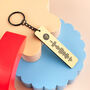 Personalised Shimmer Scannable Spotify Code Keyring, thumbnail 1 of 4