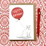 Personalised Cat Birthday Card, thumbnail 11 of 11