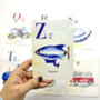 A Z Vehicle Children's Flash Cards, thumbnail 10 of 12