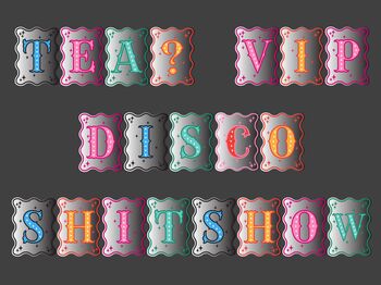 Personalised Initial Wavy Edge Mirror, 6 of 12