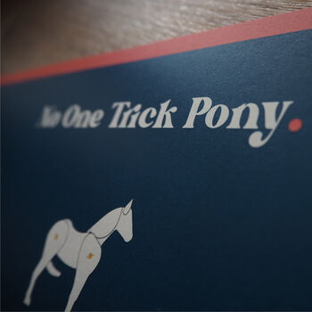 No One Trick Pony A3 Print, 4 of 9