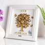 Wooden Family Tree Frame Personalised Gift For Parents, thumbnail 4 of 12