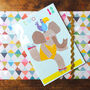 Roller Skaters 2nd Birthday Card, thumbnail 1 of 4