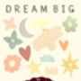 Boy Personalised Dream Big Print, thumbnail 7 of 8