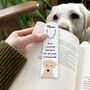Funny Dog Mum/ Dad, Father's Day Personalised Bookmark, thumbnail 2 of 11