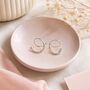 Illusion Beaded Double Hoop Spiral Single Piercing Earrings, thumbnail 2 of 6