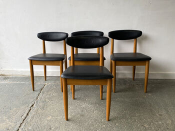 Mid Centurydining Table Andchairs By Schreiber, 2 of 12