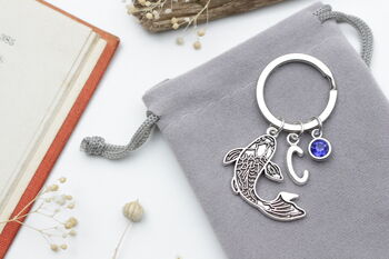Personalised Koi Fish Keyring Koi Lover Gift, 4 of 8