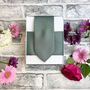 Dark Green Woven Wedding Tie Set, thumbnail 3 of 6