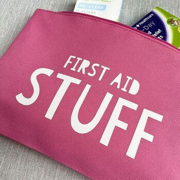 Personalised First Aid Stuff Storage Pouch/Bag, 2 of 5