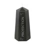 Protection Crystal Candle Obsidian Crystal, thumbnail 4 of 5