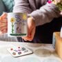 Valentines Mug Gift Set With A Child's Drawing, thumbnail 4 of 4