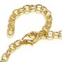Personalised 18 K Gold Plated Heart Chain Bracelet, thumbnail 5 of 6