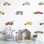 Vintage Toy Car Wall Stickers, thumbnail 1 of 5