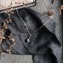 Dendrite Opal Sterling Silver Necklace, thumbnail 3 of 5
