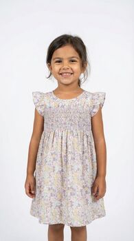 Aurelia Lavender Smock Dress, 11 of 12