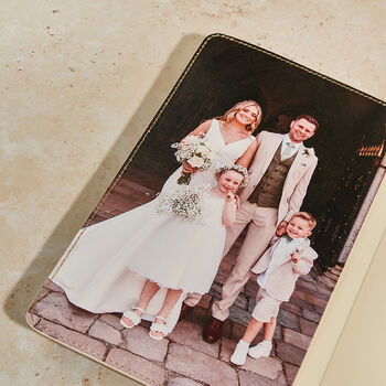 Personalised A5 Leather Journal With Hidden Photo, 2 of 7