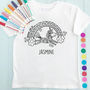 Personalised Unicorn Rainbow Child's T Shirt, thumbnail 1 of 3