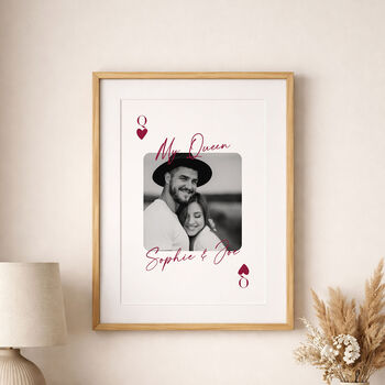 Custom Playing Card Print Valentine And Anniversary Gift, 4 of 11