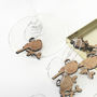 Personalised Five Bird Wine Glass Charms, thumbnail 10 of 10
