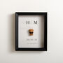 Personalised First Toast Initials Memory Frame, thumbnail 2 of 3