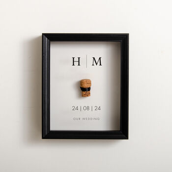 Personalised First Toast Initials Memory Frame, 2 of 3