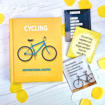 Cyclist Tea And Book Gift Set | Bike Lovers Book Set, 10 of 12