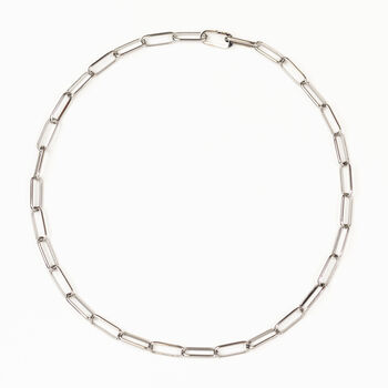 Ovale Necklace Sterling Silver Plated, 2 of 4
