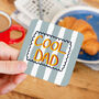 Cool Dad Striped Coaster, thumbnail 1 of 6