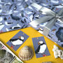 Coastal Birds Of Britain Wrapping Paper, thumbnail 3 of 9