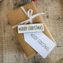 Large Merry Christmas Rubber Stamp For Crafting, thumbnail 3 of 6