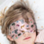 Kids 100% Silk Hand Illustrated Sleep Mask, thumbnail 3 of 12