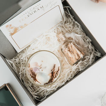 Personalised Candle And Matches Luxury Gift Set, 3 of 10