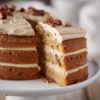 Vegan Coffee And Pecan Cake, 2 of 3