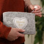 Personalised Fair Trade Heart Make Up Bag, thumbnail 3 of 7