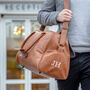 Personalised Classic Weekend Faux Leather Bag, thumbnail 1 of 3