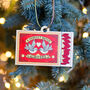 Personalised Matchbox Christmas Tree Decoration, thumbnail 1 of 7