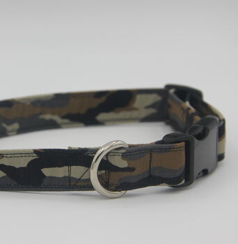 Green Camouflage Dog Collar, 6 of 7