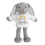 Personalised Rainbow Plush Bunny Rabbit Soft Toy, thumbnail 5 of 5