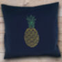 Pineapple Cushion Beginners Embroidery Kit, thumbnail 3 of 4