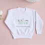 Born To Be Awesome Kids Sweatshirt, thumbnail 1 of 2
