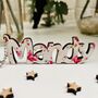 Personalised Wedding Favours Name Settings Any Name, thumbnail 1 of 5
