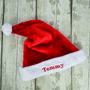 Personalised Christmas Santa Hat, thumbnail 4 of 7