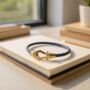 Personalised Horseshoe Leather Bracelet, thumbnail 2 of 12