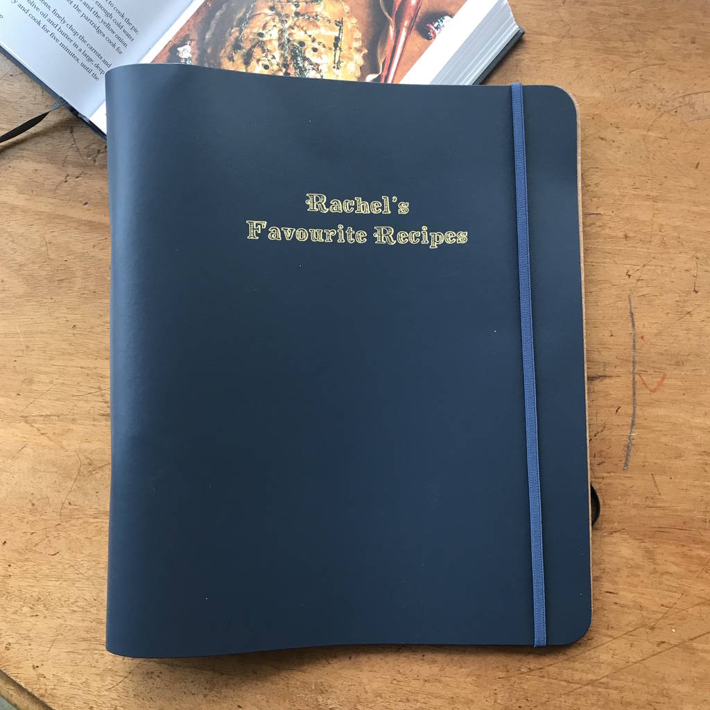 Personalised Favourite Recipes Ring Binder, 1 of 4