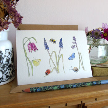 'Spring In The Garden' Greetings Card, 2 of 4