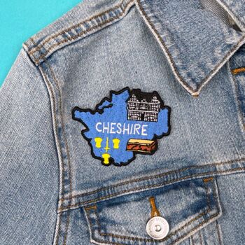 Cheshire County Sew On Patch, 2 of 2